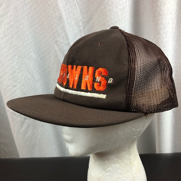 Vtg Cleveland Browns Trucker Hat - Picture 2 of 4